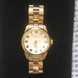 Marc Jacobs gold watch